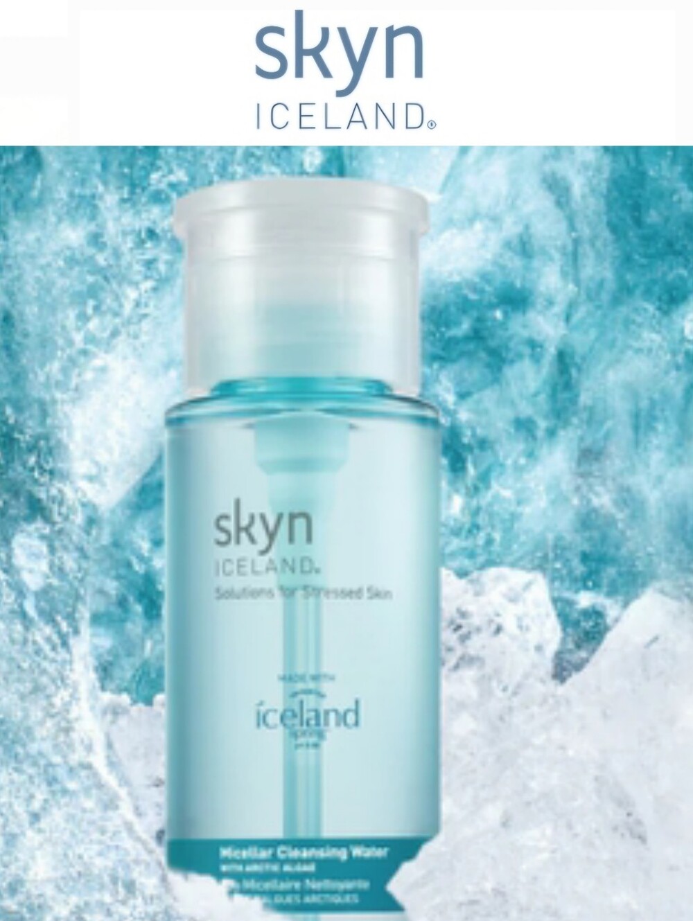 Skyn Iceland Micellar Cleansing Water w/Arctic Algae